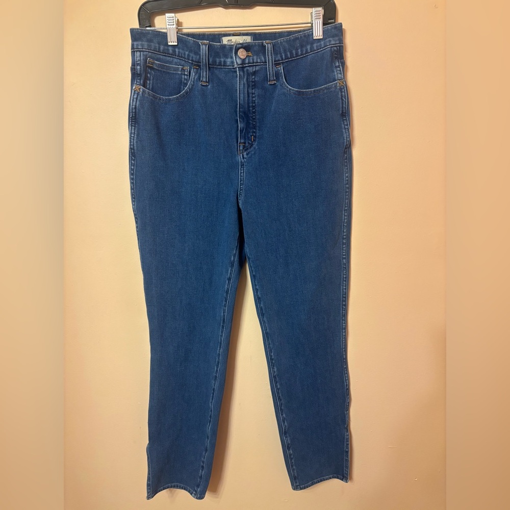 Madewell Women's Straight Leg blue jeans